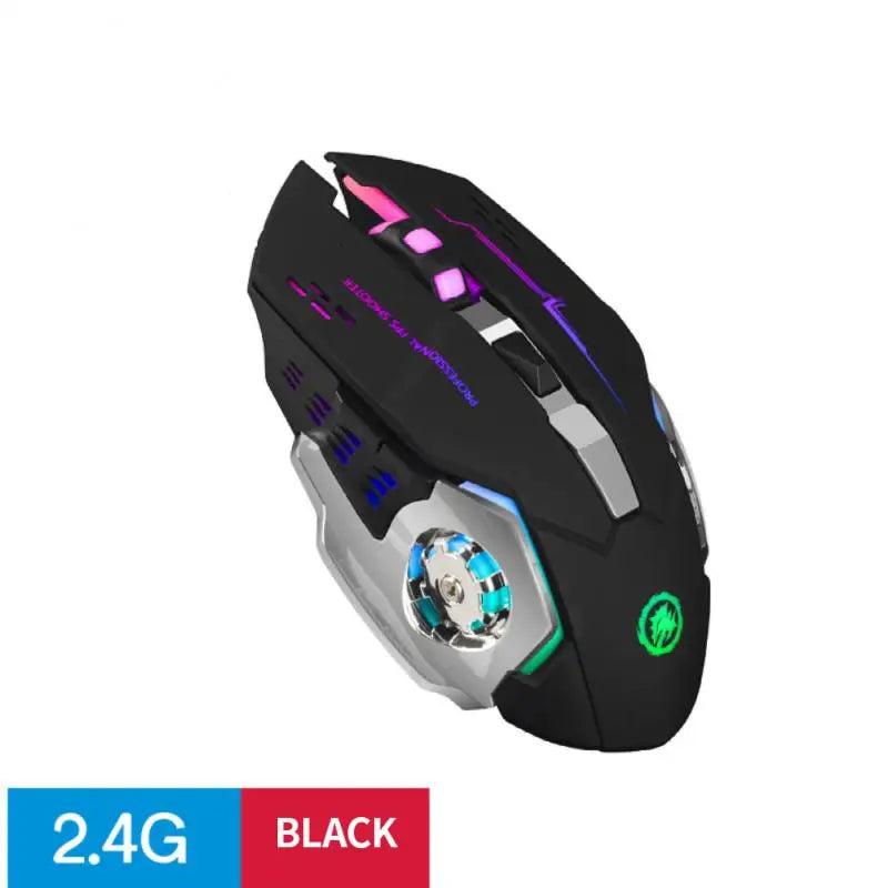 3600DPI 2.4G Wireless Gamer Mouse With 6 Buttons and 1 Roller