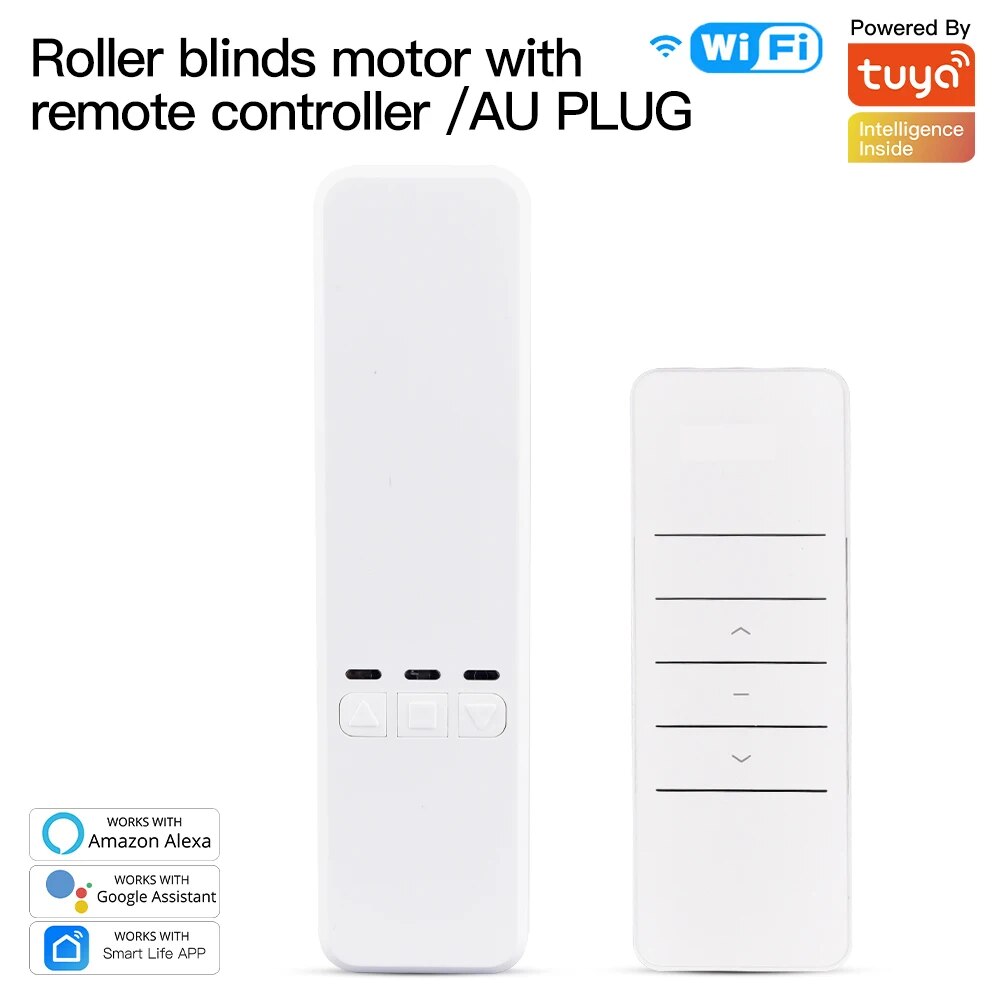 Moes Plastic Remote Control Smart WIFI Chain Roller Curtain Motor