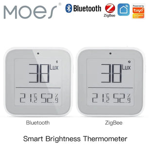 Moes Plastic Bluetooth Brightness Thermometer Detector