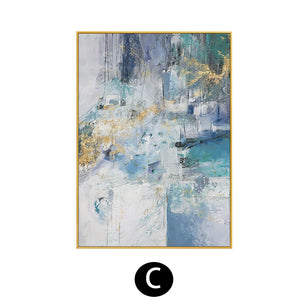 100% Canvas Modern Abstract Artwork Handmade Elegant Oil Painting