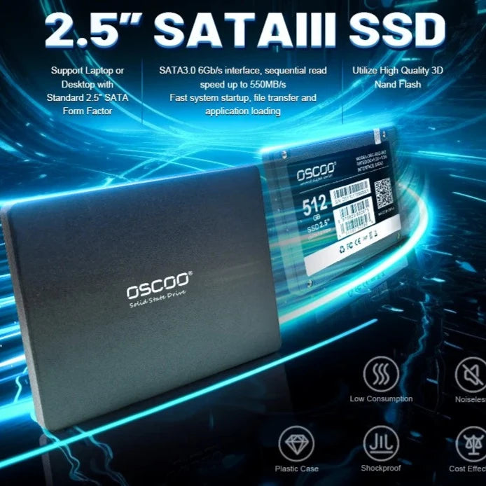 64GB - 1TB Internal Solid State Disk For Laptop And Desktop