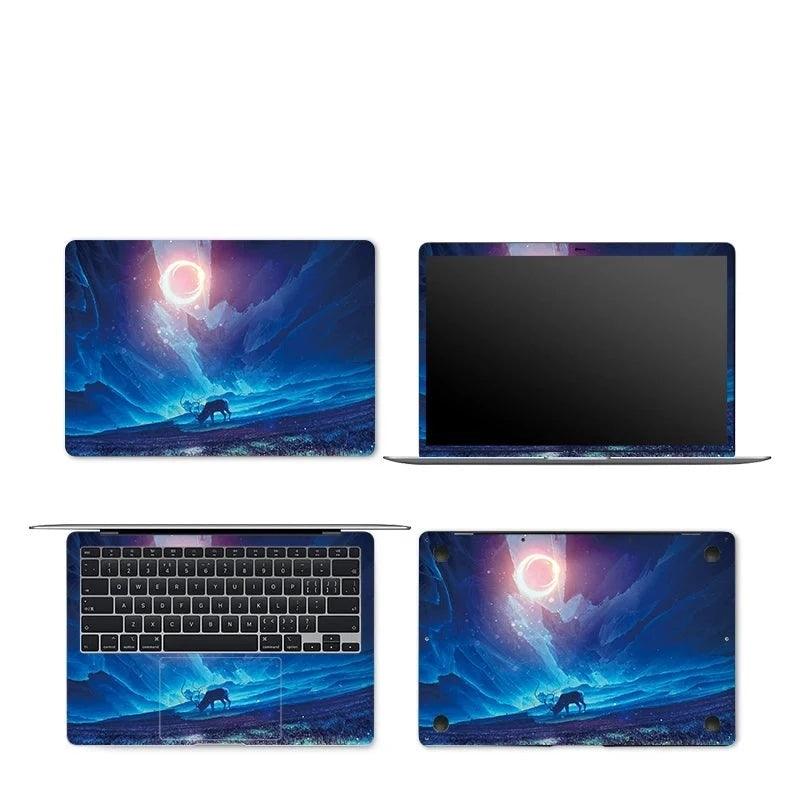 PVC Protective Printed Pattern Laptop Skin Cover