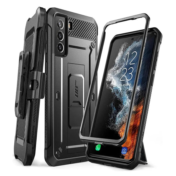 TPU Polycarbonate Full-Body Rugged Case For Samsung Galaxy S22