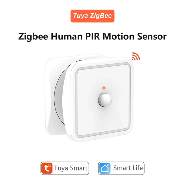 Plastic Zigbee Tuya Smart Human Body PIR Motion Sensor Switch