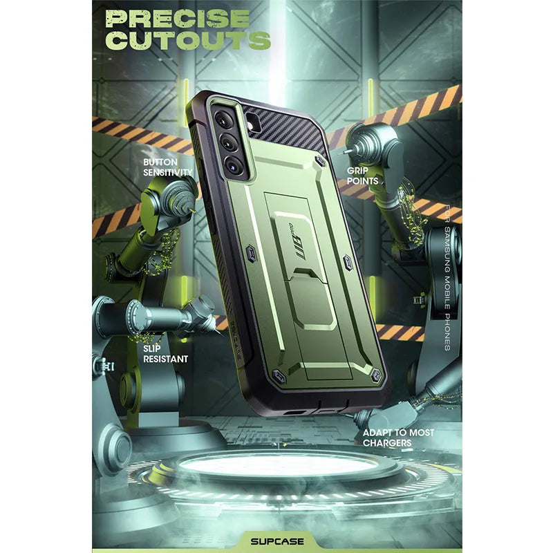 Polycarbonate Full-Body Rugged Case For Samsung Galaxy S22 Plus