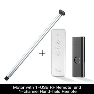 Moes Plastic Electric Remote Control Tubular Roller Blind Motor