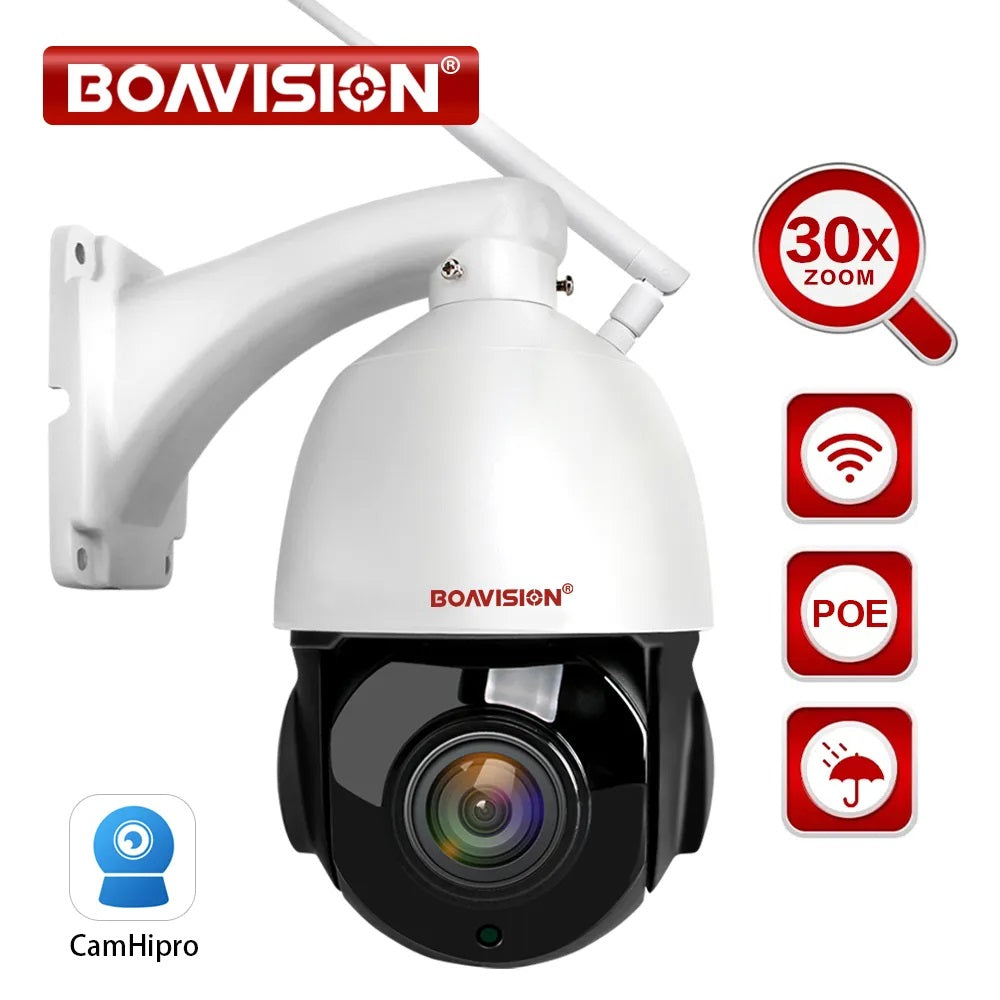 Boavision 5MP Night Vision Waterproof High Speed Dome Camera