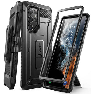 Polycarbonate Full-Body Rugged Case For Samsung Galaxy S23 Ultra