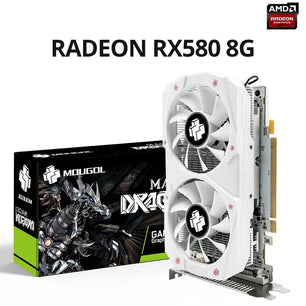 8GB Radeon RX580 Series GDDR5 Dual Fans Graphics Card For PC