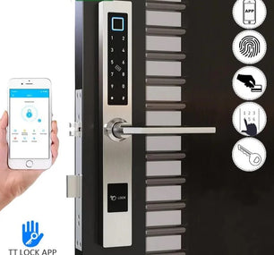 RayKube Aluminium Alloy Fingerprint Digital Smart Door Lock