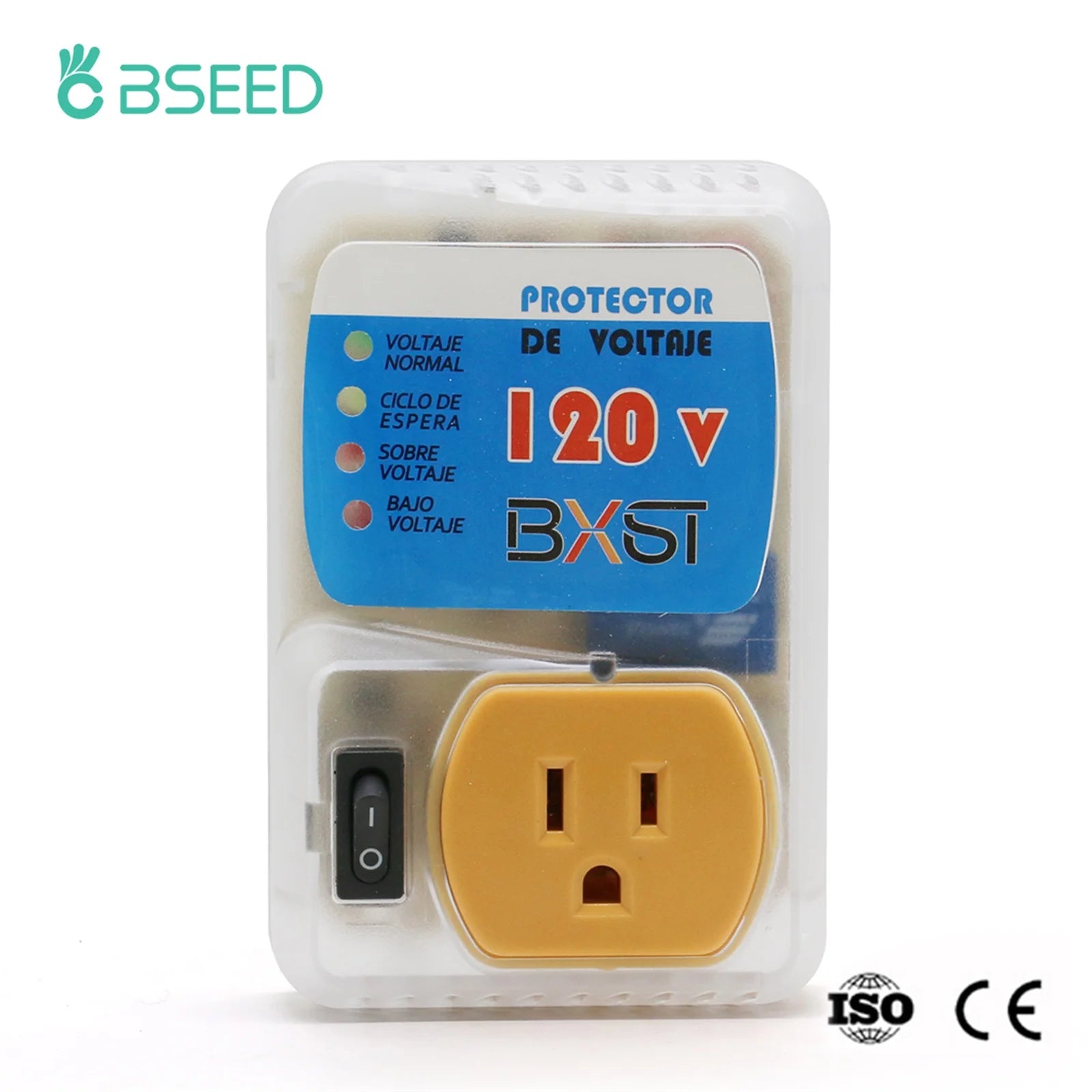 Bseed 20A Alloy Surge Protector Voltage Moulded Case Socket