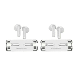 2 PC Metallic Dynamic Wireless Low Latency HIFI Gaming Earphones