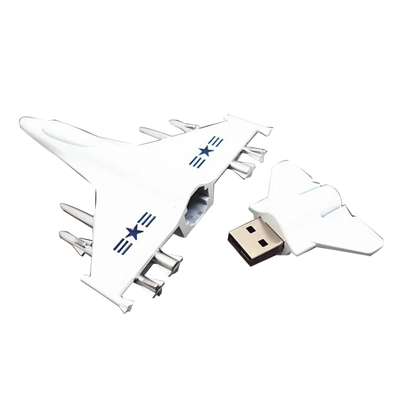 512GB Metallic USB 2.0 Aircraft Shaped Memory Stick Pen Drive