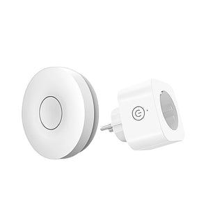 Moes Plastic Panel Smart Wireless Socket Self Powered Air Switch