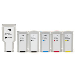 727XL Ink Cartridge For HP DesignJet T1530 T920 T1500 T2500 T930 T2530