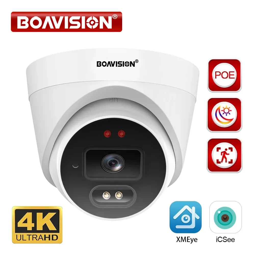 Boavision 8MP Night Vision Waterproof High Speed Dome Camera