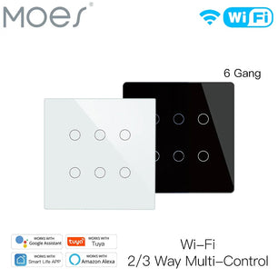 Moes 240V Plastic WiFi Curtains Blinds Voice Control Switch