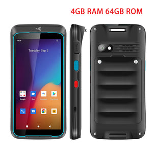 Rubber Rugged 4000mAh 4GB RAM 64GB ROM 5.5 Inches Smart Phone