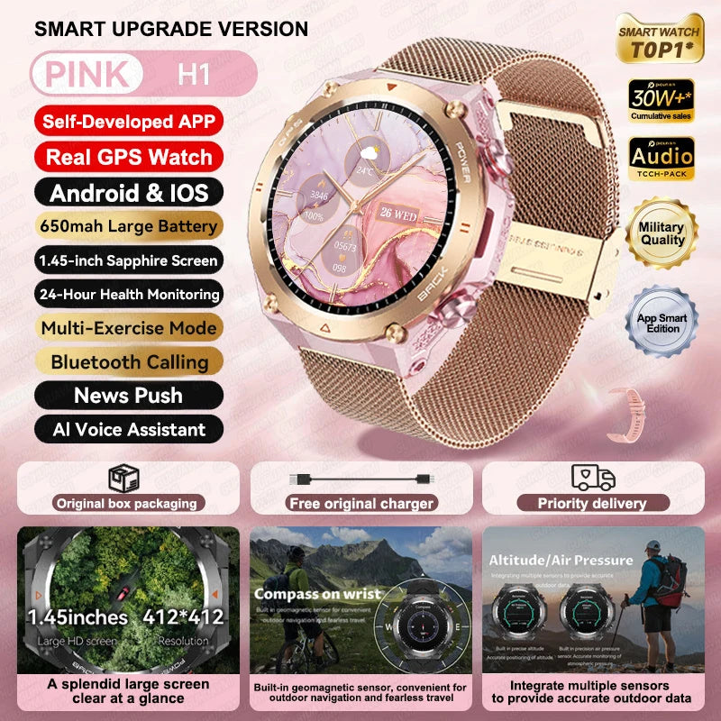 Silica Gel Sports Fitness Tracker Bluetooth Waterproof Smart Watch