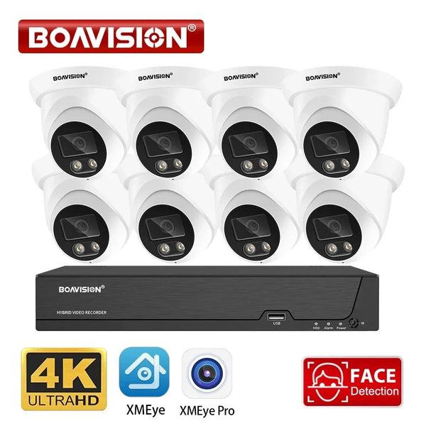 Boavision 8MP Night Vision Waterproof High Speed Dome Camera