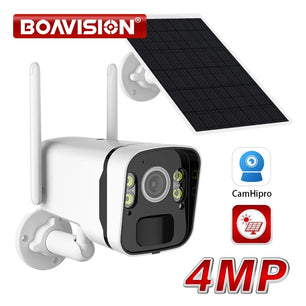 Boavision Wireless High Speed Human Detection Solar Bullet Camera