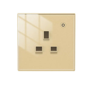 Moes Glass Panel Wireless WIFI Control Smart Power Socket