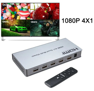 4K 8x1 HDMI 8 Channels Multi-Viewer Seamless Screen Splitter