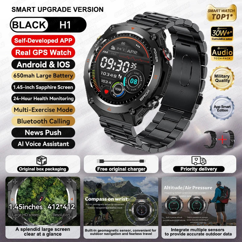 Silica Gel Sports Fitness Tracker Bluetooth Waterproof Smart Watch