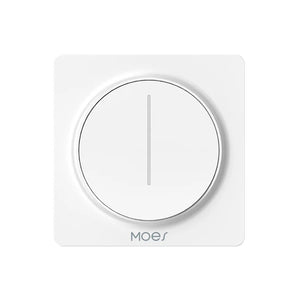 Moes Plastic Panel WIFI Smart Rotary/Touch Light Dimmer Switch