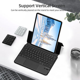 Magnetic Case Keyboard For iPad Pro 11 2024 iPad Air 4/5/6 Pro 11 2018-2022