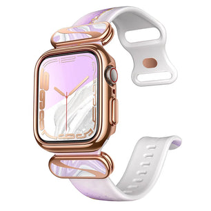 Polycarbonate Full-Body Protective Bumper Case For Apple Watch