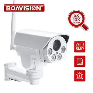 Boavision 5MP Night Vision High Speed Auto Tracking Bullet Camera