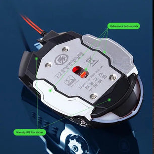 3600DPI 2.4G Wireless Gamer Mouse With 6 Buttons and 1 Roller