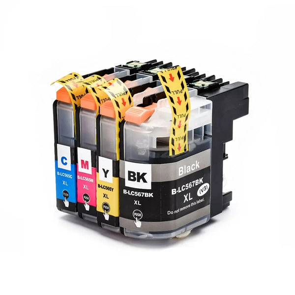 LC565 LC567 Ink Cartridge For Brother MFC-J2310 J2510 J3520 J3720