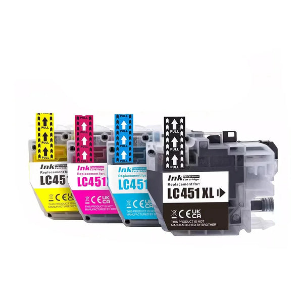 LC451XL Ink Cartridge For Brother DCP-J1050DW DCP-J1140DW Printer