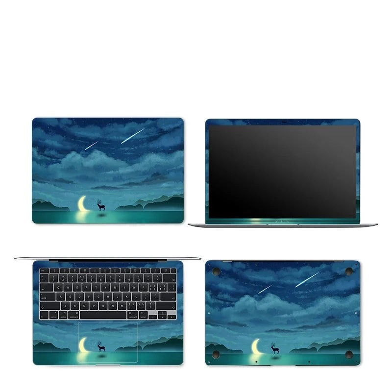 PVC Protective 3D Printed Pattern Laptop Skin Cover