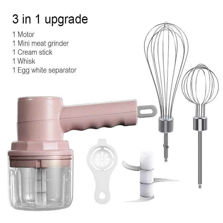  250ML Plastic Multifunctional Portable Mini Food Blender Mixer