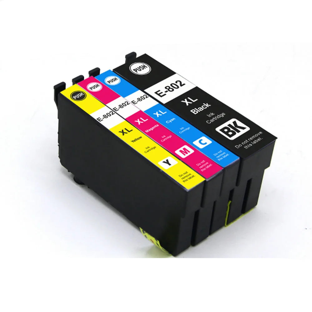 802XL Ink Cartridge For Epson WF-4720/WF-4745 EC-4020/EC-4030/4040