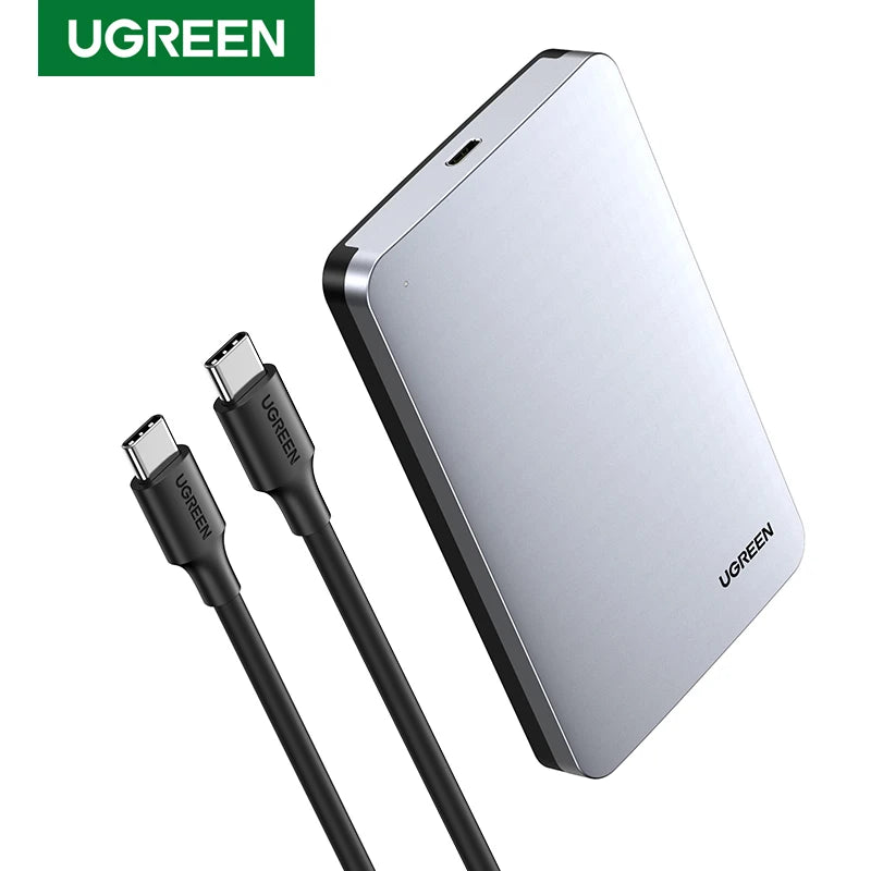 Ugreen 2.5" SATA To USB 3.1 External HD Hard Drive Enclosure