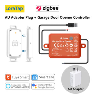 LoraTap Plastic 1A Wireless Remote Control Sensor Opener Switch