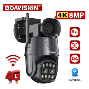 Boavision 8MP Night Vision Waterproof High Speed Dome Camera