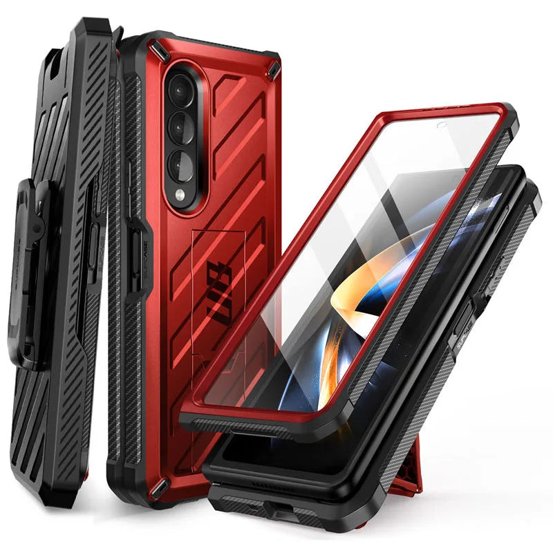 Polycarbonate Full-Body Rugged Case For Samsung Galaxy Z Fold 4