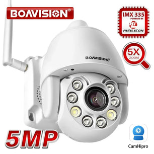 Boavision 5MP Night Vision High Speed Auto Tracking Dome Camera