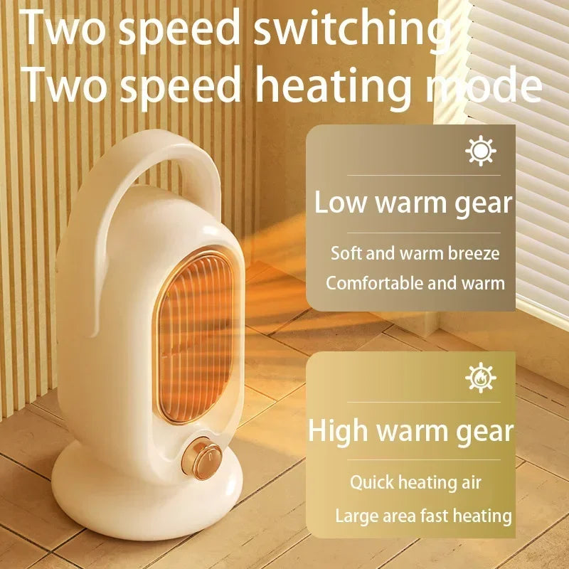 1200-2000W Remote Control PTC Ceramic Mini Smart Fan Heater