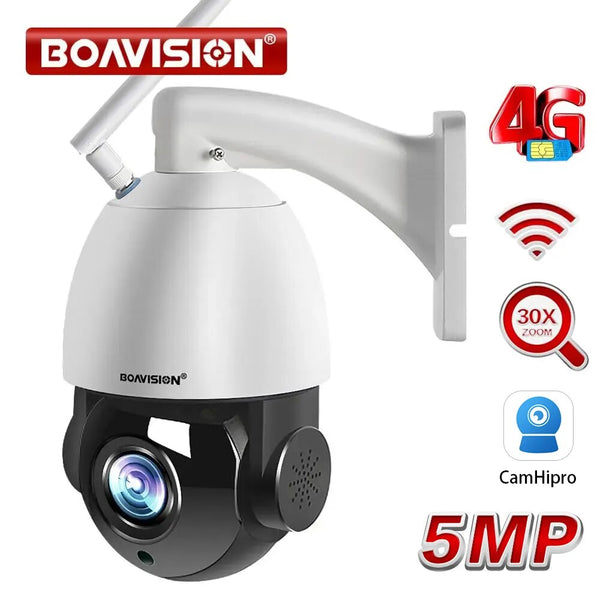 Boavision 5MP Night Vision Waterproof High Speed Dome Camera