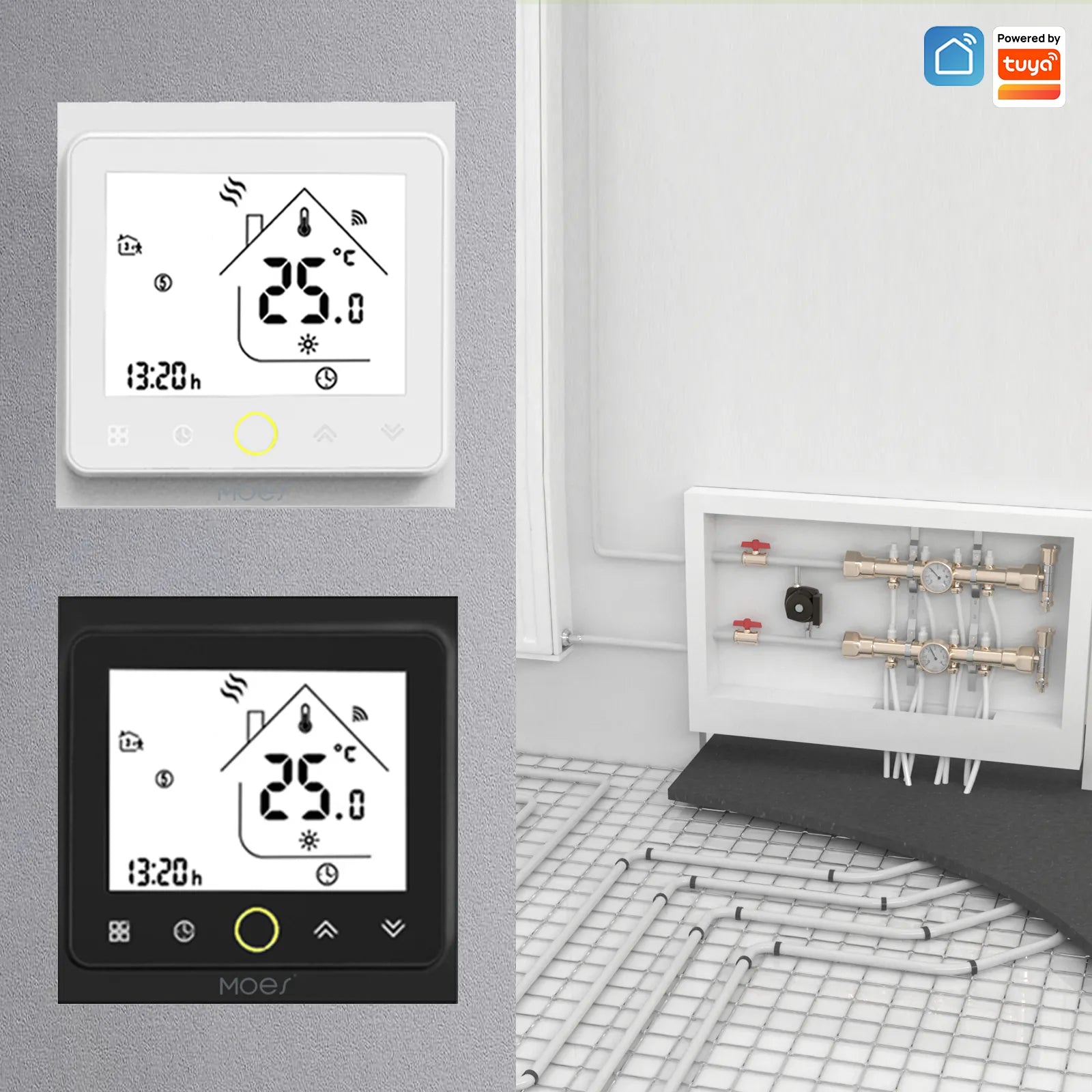 Moes WIFI Smart Heating Controller Voice Control Thermostat