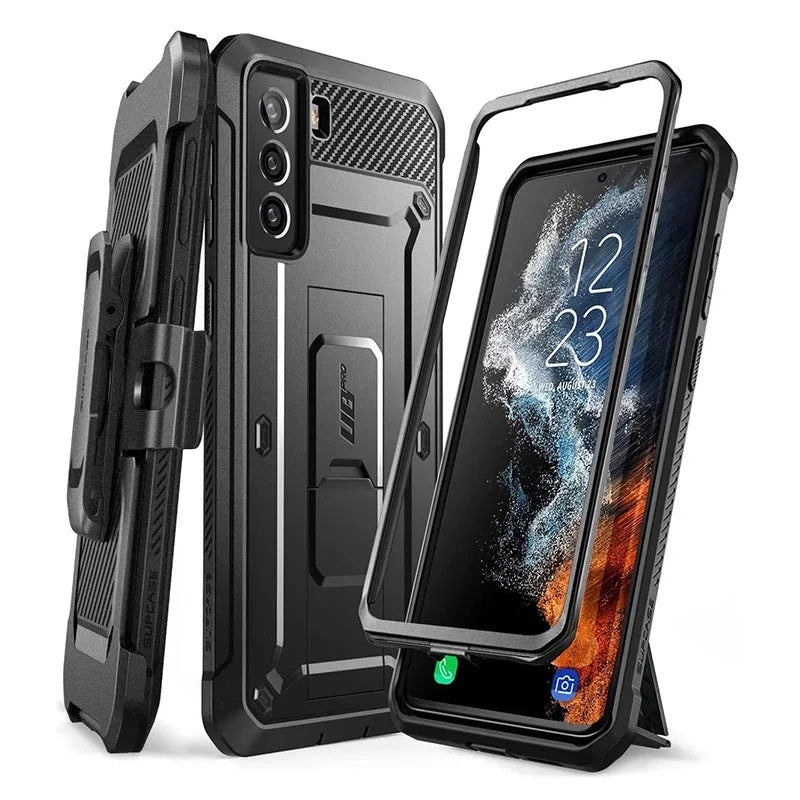 Polycarbonate Full-Body Rugged Case For Samsung Galaxy S22 Plus