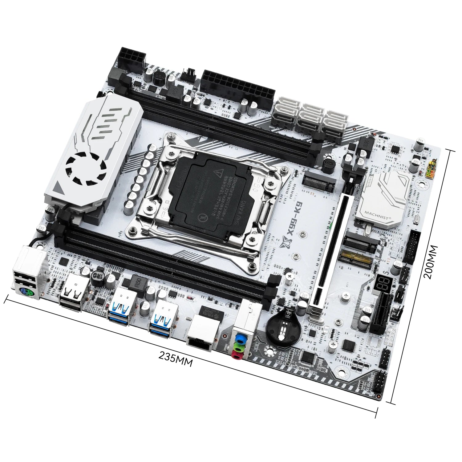 Machinist LGA 2011-3 Intel Xeon E5 2667 V4 Desktop Motherboard Set