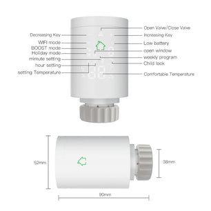 Moes Temperature Controller Actuator Thermostatic Radiator