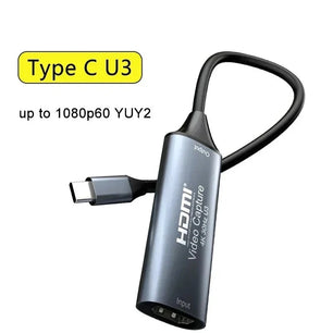 USB 2.0 3.0 1080P Type-C HDMI Video Capture Card For MacBook